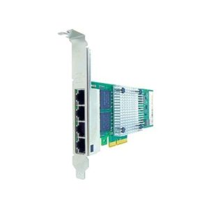 00AG520-AX Axiom Upgrades 10/100/1000MBS Quad Port RJ45 PCIE X4 NIC Card