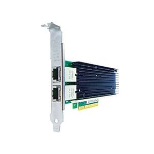 656596-B21-AX Axiom Upgrades 10GBS Dual Port RJ45 PCIE X8 NIC Card for HP