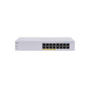 CBS110-16PP Cisco 16 10/100/1000Base-T Unmanaged Ethernet Switch