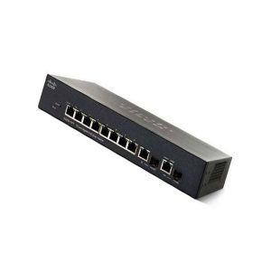 SG200-10FP Cisco Small Business Smart 8-Ports RJ-45 PoE Rack-mountable Gigabit SFP Switch