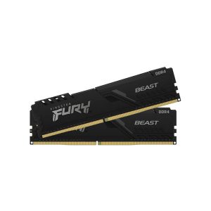 KF436C18BBK2/64 Kingston FURY Beast Black 64GB Kit PC4-28800 Memory Module