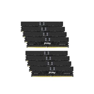 KF560R32RBK8-128 Kingston FURY Renegade Pro 128GB Kit (8 X 16GB) PC5-48000 DDR5-6000MHz ECC Memory