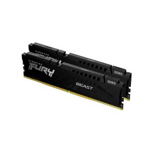 KF564C32BBEK2-64 Kingston Fury Beast Black 64GB Kit (2 x 32GB) PC5-51200 DDR5-6400MHz Non-ECC Memory