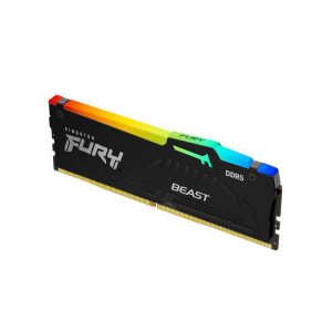 KF568C34BBEA-16 Kingston Fury Beast RGB 16GB DDR5-6800MHz PC5-54400 Non-ECC Unbuffered Memory Module