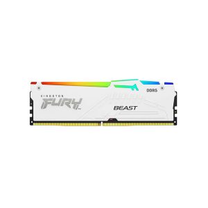 KF568C34BWEA-16 Kingston Fury Beast White RGB Expo 16GB DDR5-6800MHz PC5-54400 Memory Module