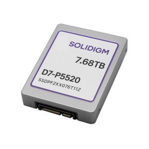SSDPF2KX076T11Z Solidigm 7.68TB PCI E 4.0 NVMe Internal Solid State Drive (SSD)
