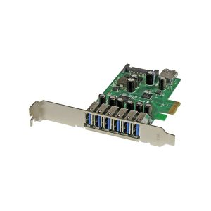 PEXUSB3S7 StarTech.com 7 Port PCI Express USB 3.0 Card Standard and Low-Profile