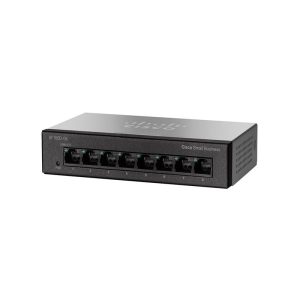 SF100D-08 Cisco SF100D 8-Ports 10/100Mbps PoE Unmanaged Desktop Switch