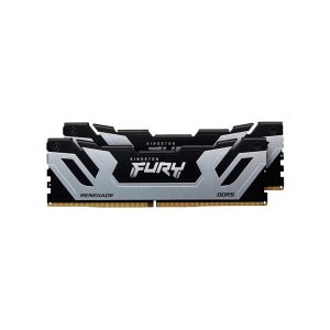 KF584CU40RSK2-48 Kingston FURY Renegade Silver Black XMP 48GB Kit (2 x 24GB) DDR5-8400MHz Memory
